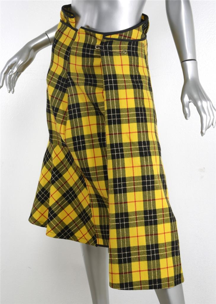 asymmetrical wrap skirt and top