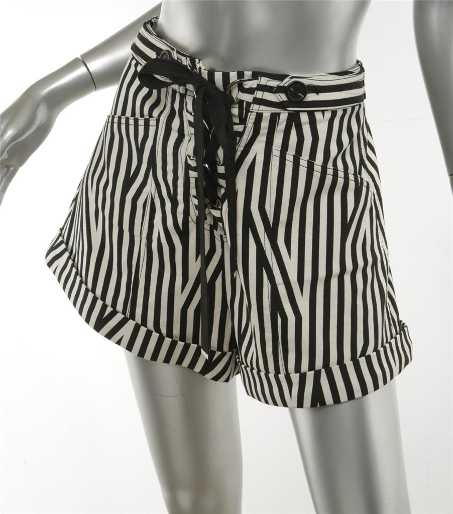 ショートパンツ SELF-PORTRAIT Woman Short White PF25111SKBW BLACKANDWHITE 1016696444_o.jpg
