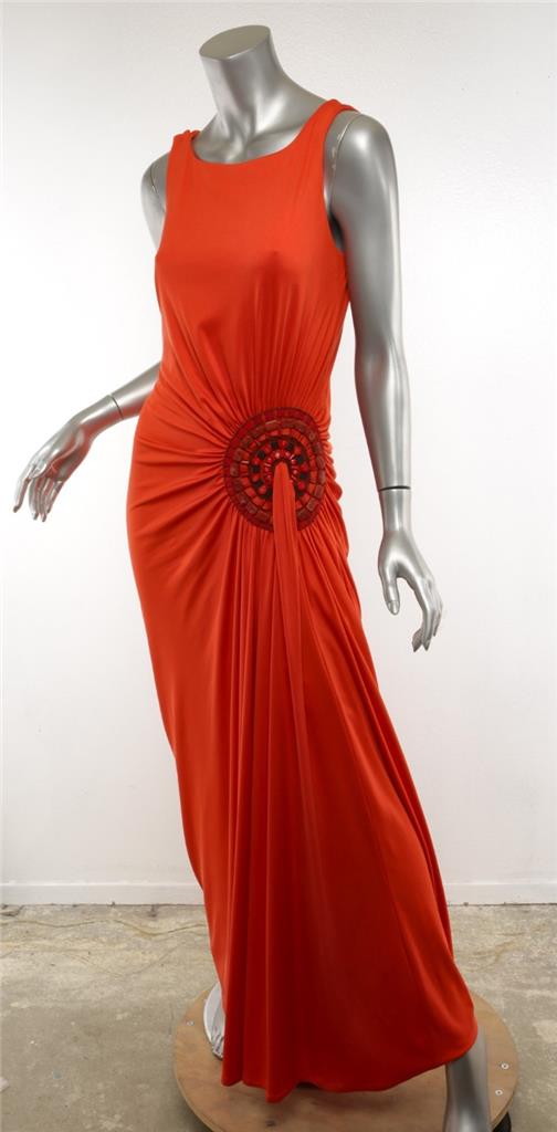 strapless open back dress Carolina Herrera Polka Dot Ruffle Halter Maxi Dress – Audrey's of Naples main image 0