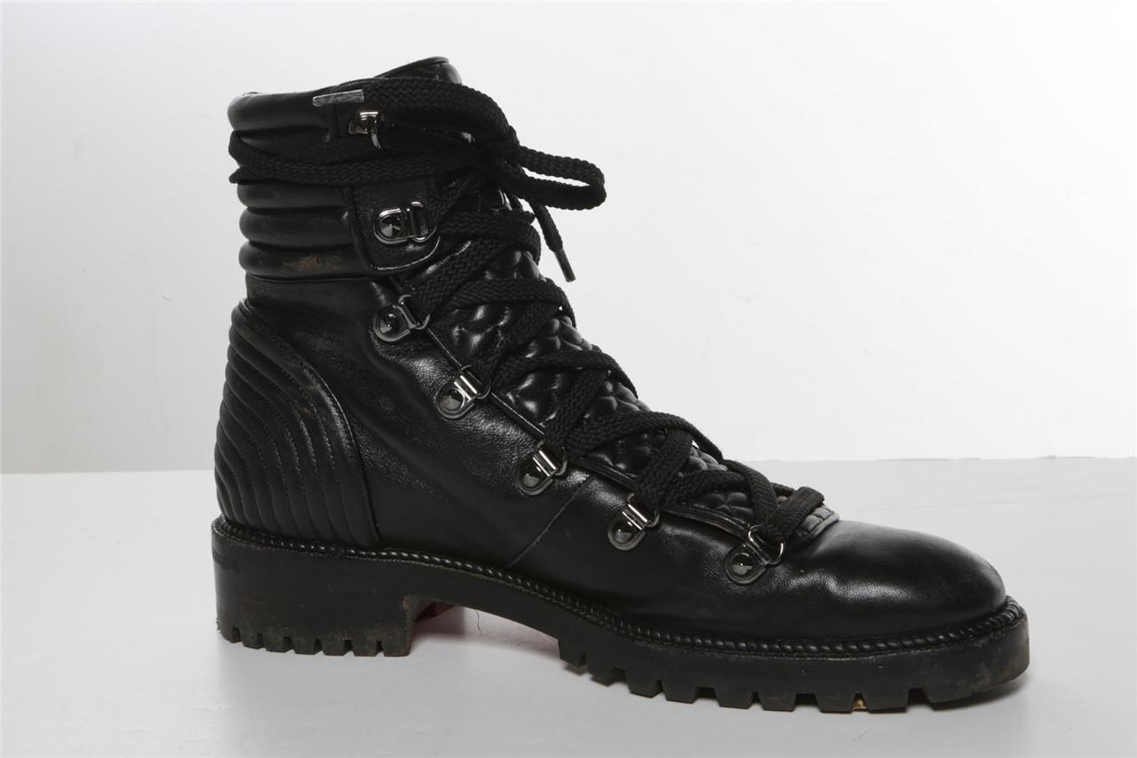 Christian louboutin mad best sale combat boot