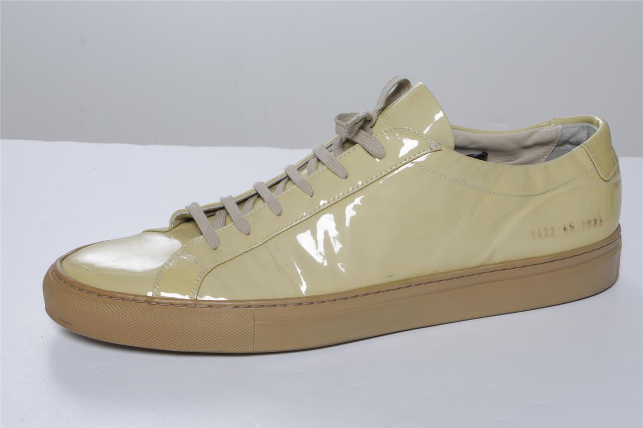 common projects patent sneaker