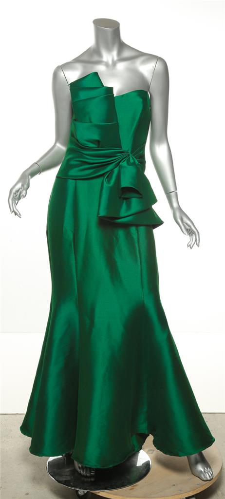 badgley mischka fluorite emerald gala gown