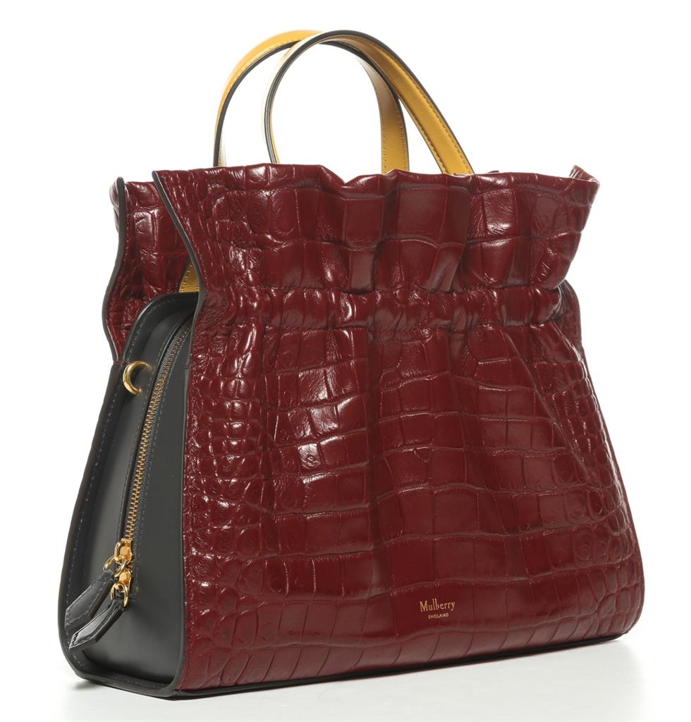 navy mulberry handbag