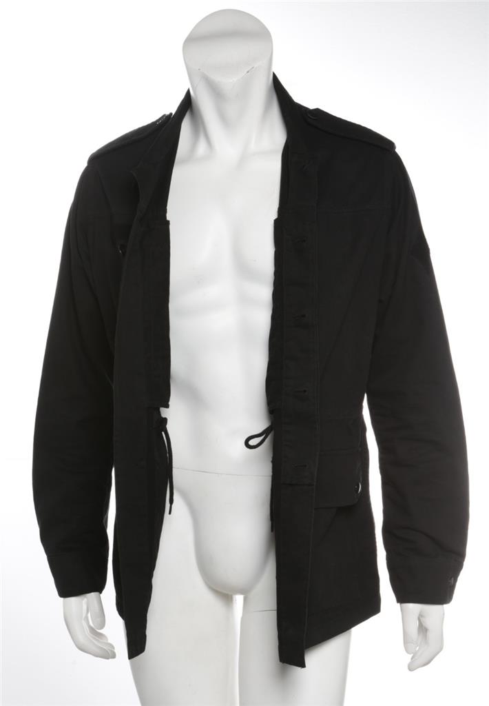 【関送込】SAINT LAURENT◆COTTON CASUAL JACKET SAINT LAURENT Men Black Cotton Cargo Jacket Coat IT 52 US 42