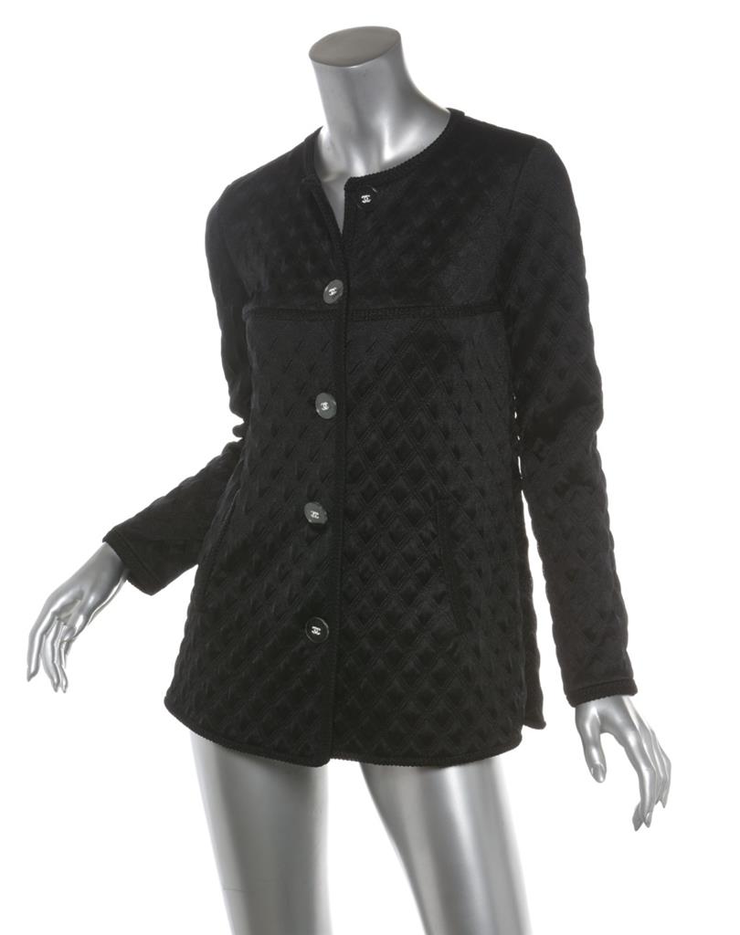 ■シャネル■シルク✨パーカー✨シルク✨ジャケット■可愛い❤99P❤36 Jacket - Silk, pink & black — Fashion | CHANEL