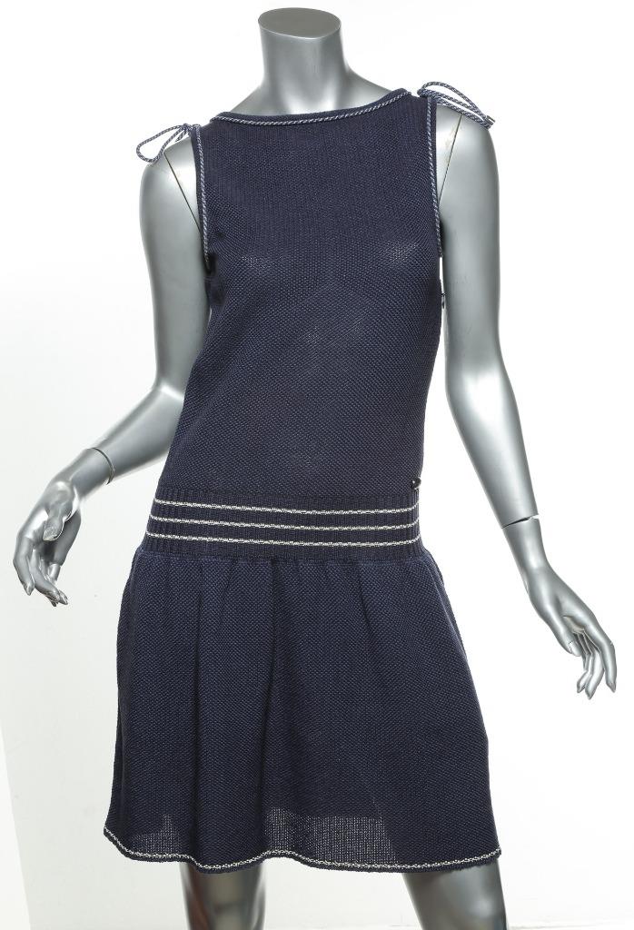 chanel drop waist dress CHANEL (RARE) Dress Size: US 6 main image 1