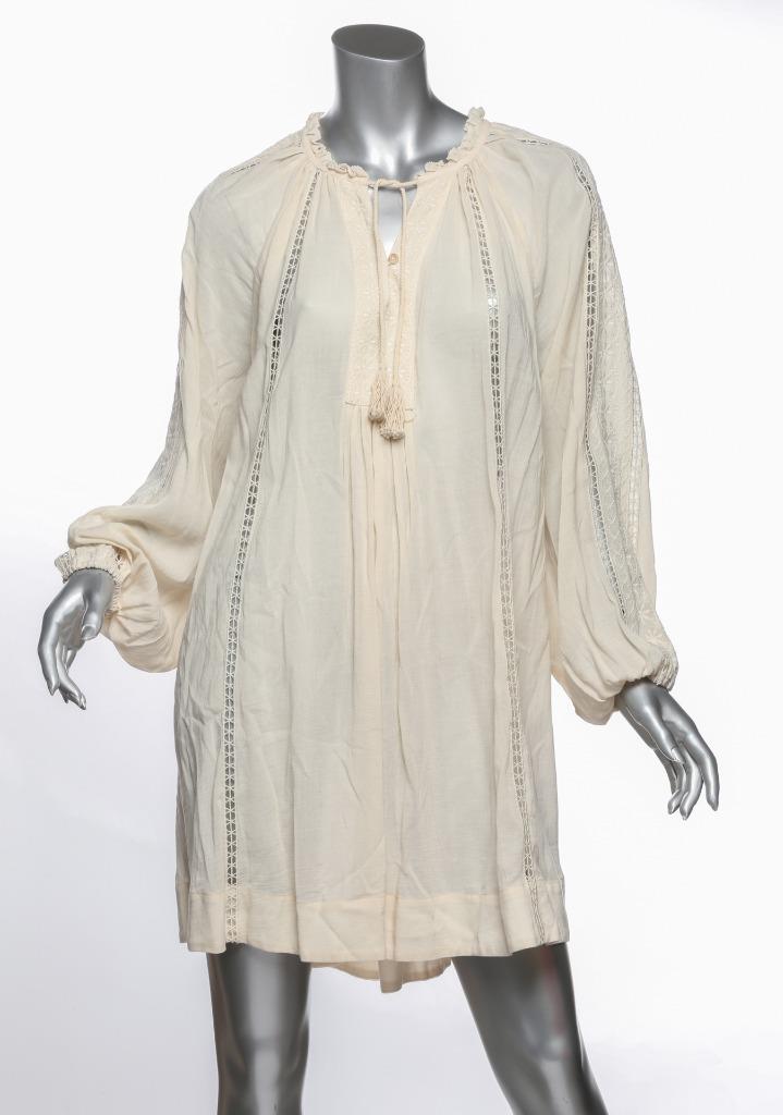ワンピース SPELL&THEGYPSY Loves Me Not Tunic Dress SPELL - Loves Me Not Tunic Dress - Cream 51% Cotton 49
