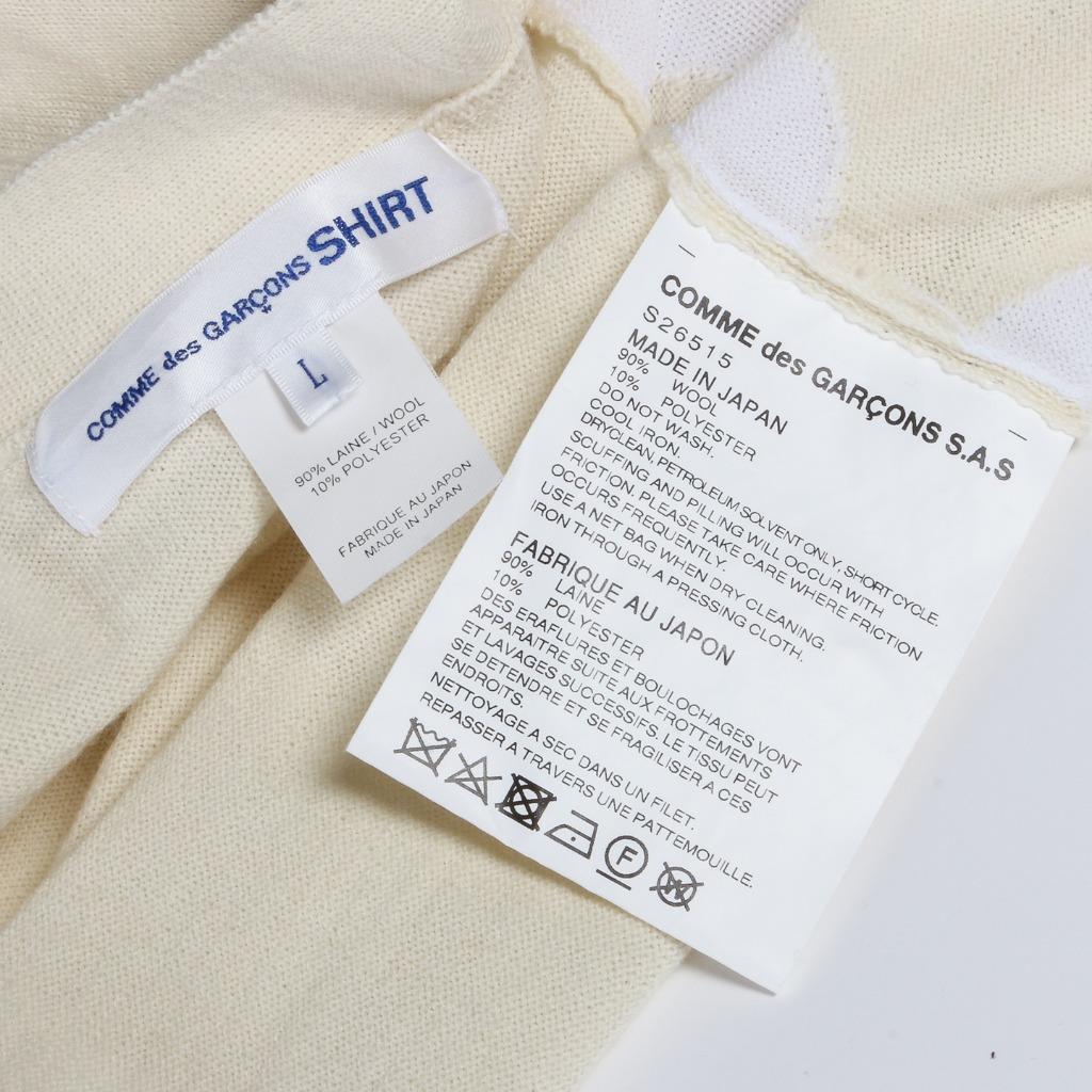 Comme des Garçons 2021 Leaf Poly Knit USED COMME DES GARCONS 2021 LEAF POLY KNIT GOOD M-9998 | eBay