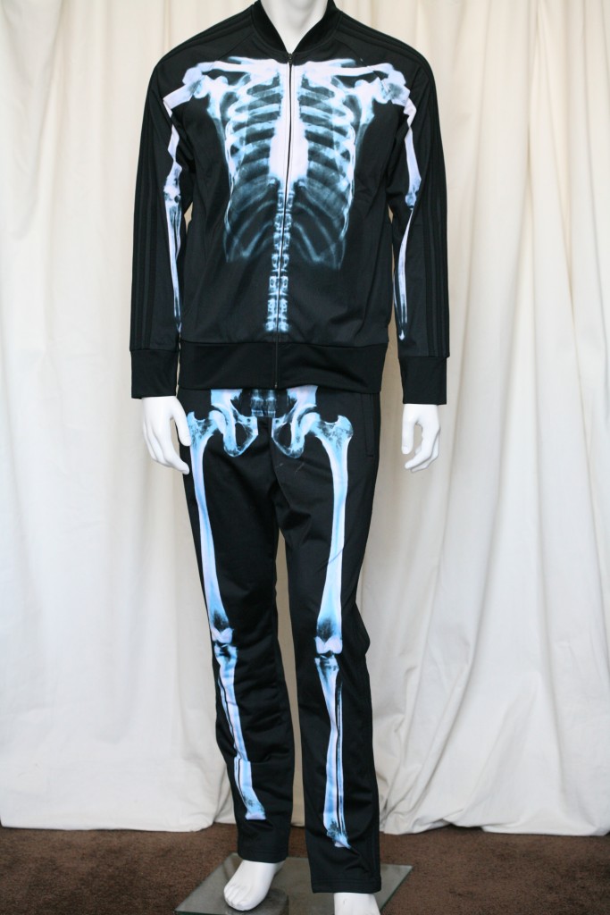 Adidas skeleton tracksuit clearance