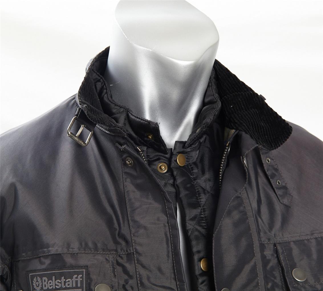 BELSTAFF Mens Black Quilted Inner Vest Parka Coat Jacket Puffer ...