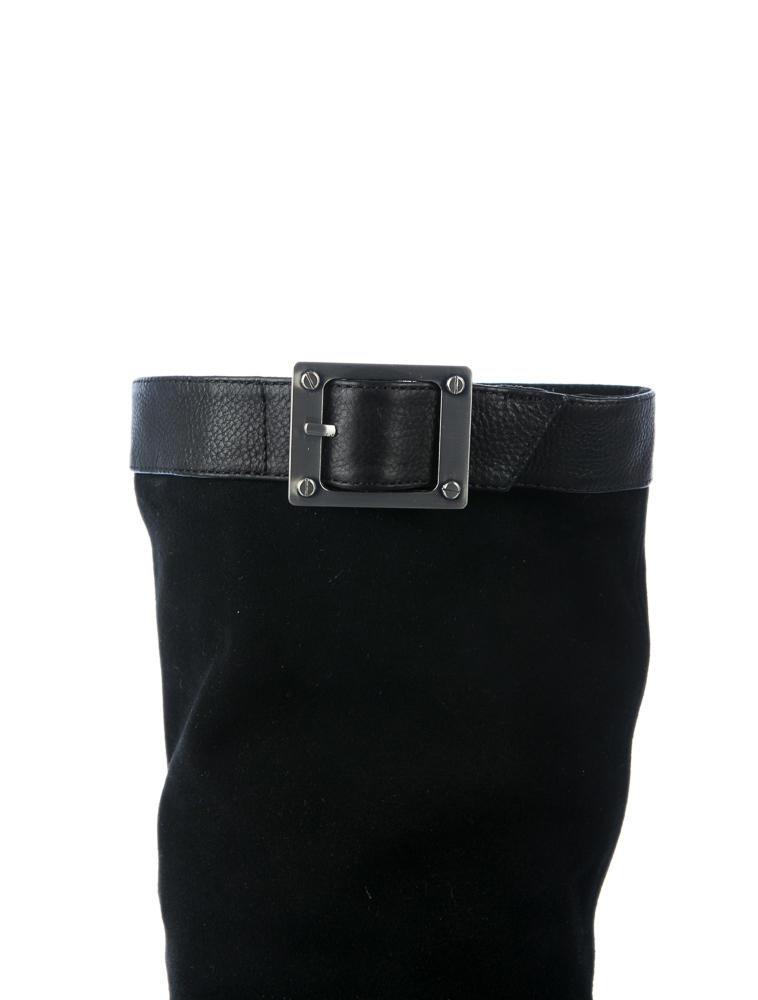 Bottines Rachel Zoe En Cuir Noir - Talon Haut - Taille 38 (US 8) - Occasion Excellent état
