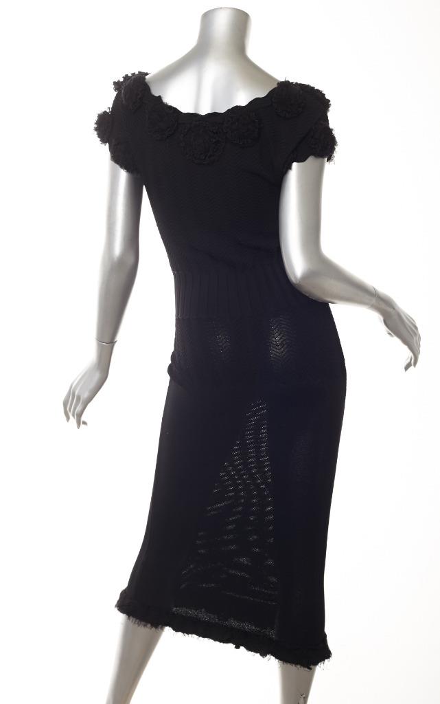 chanel bodycon dress 1997 Chanel by Karl Lagerfeld Runway Metallic Pink Stretch Knit Maxi D