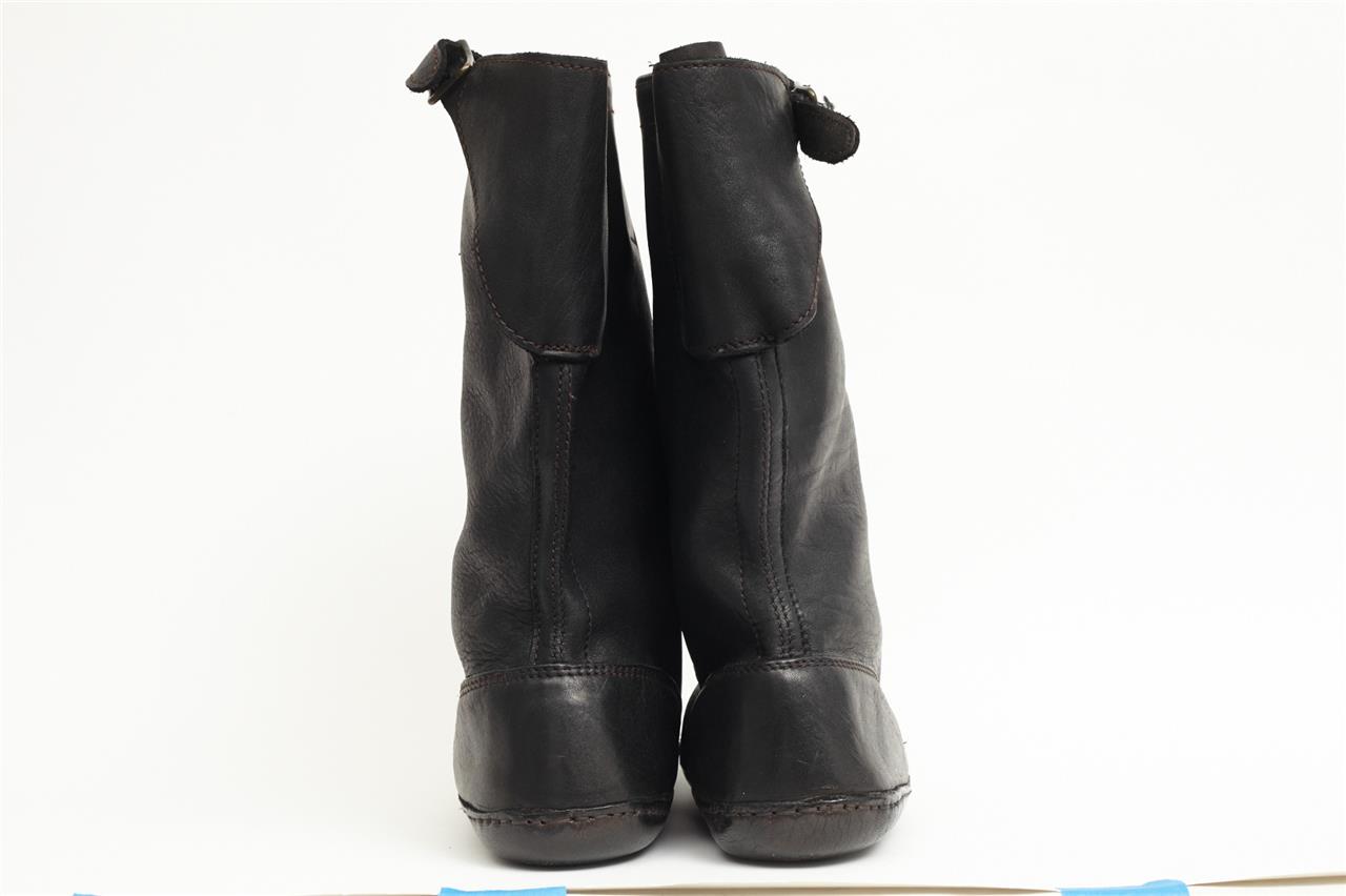 CHRISTIAN PEAU 2007 Mens GUIDI A1923 MA+ Black Leather Boots CHRISTIAN PEAU 2007 Mens GUIDI A1923 MA+ Black Leather Boots