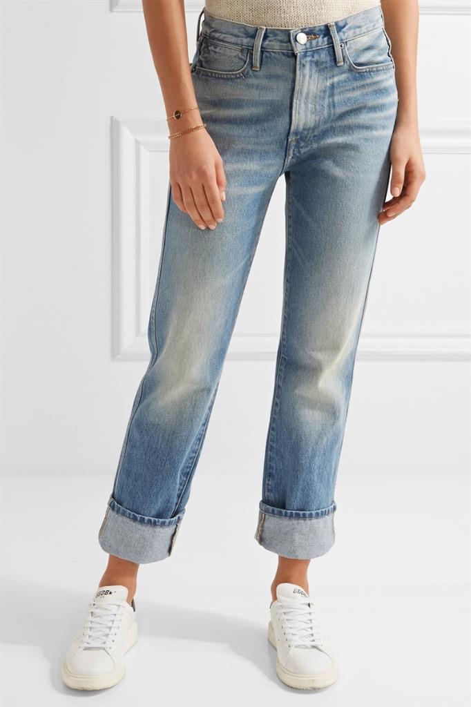 frame denim straight leg