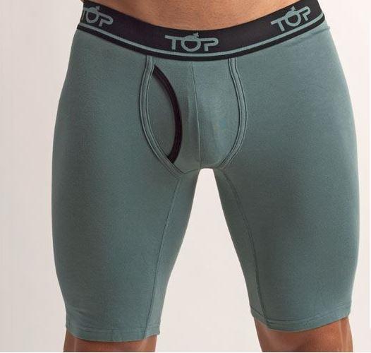 4 Pack Men's Size S M L XL Cotton Long leg Boxer Brief Shorts