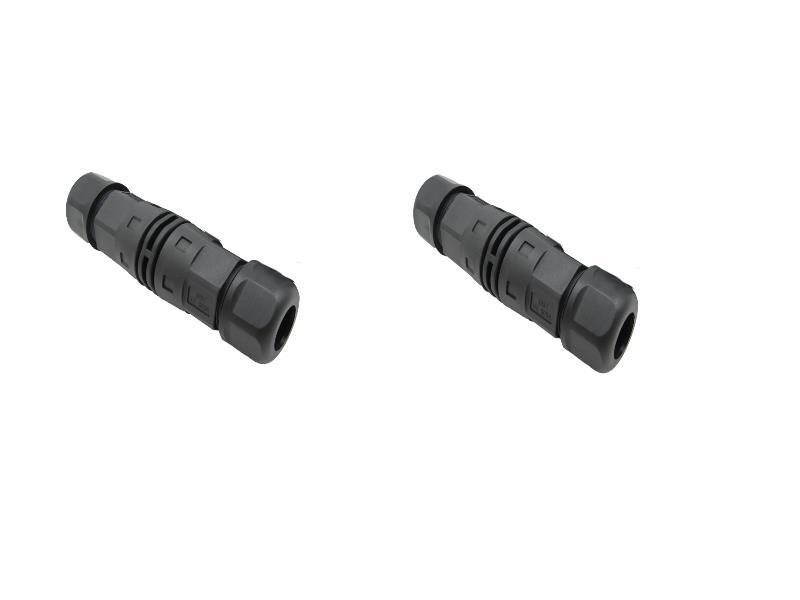 Waterproof cable  connector 2 Way 2 pin wire for outdoor garden LED Lights IP67 