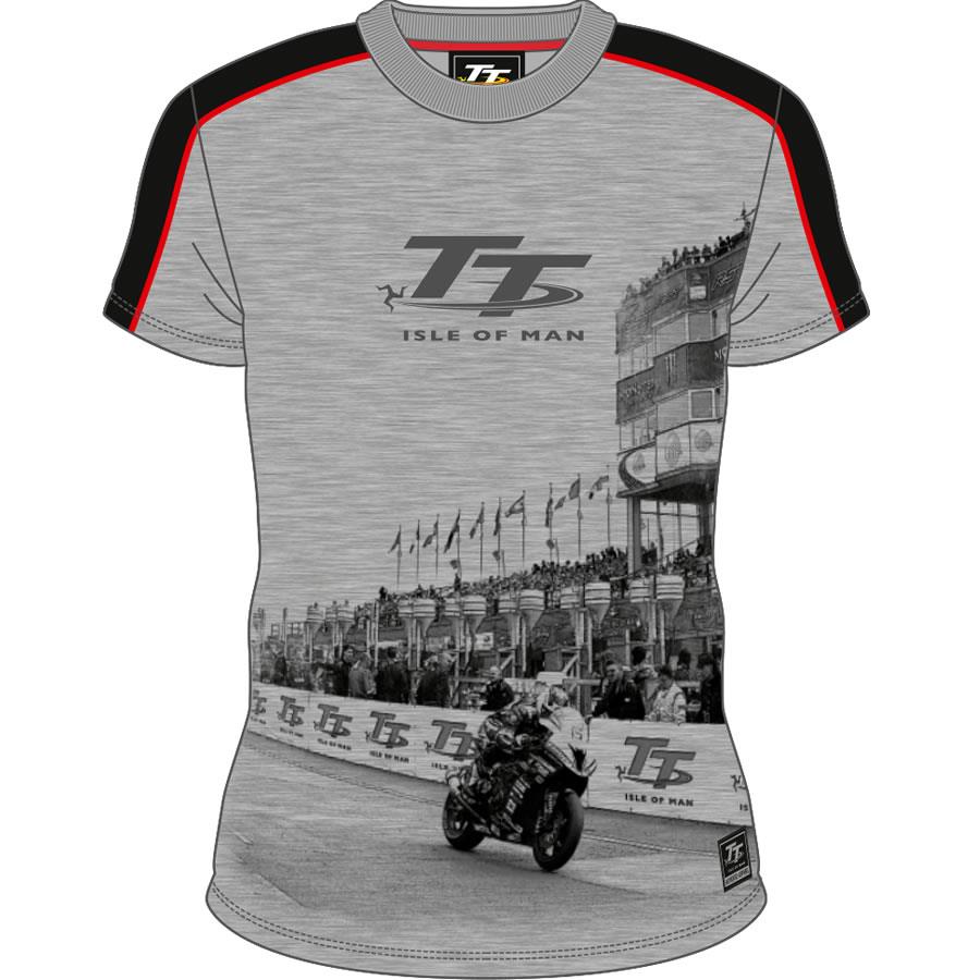 Isle of Man TT 2017 Grandstand print T shirt. Official TT Merchandise ...