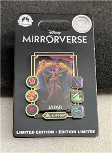 Disney D23 Expo 2022 Aladdin Jafar Mirrorverse Game Trading Card