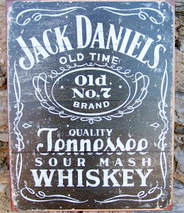 Jack Daniels Retro Whiskey Decor Metal Gas oil Tin Sign Man Cave Garage Basement