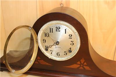 Antique Sessions 8 Day Time and Chime Mantle Clock