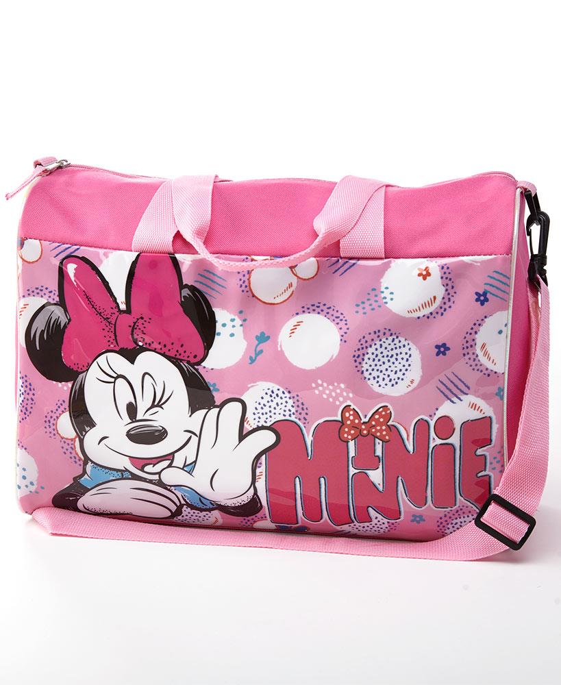 Licensed Disney Toddler Girls T Shirt Minnie Mouse Holding Purse Red Polka Dot