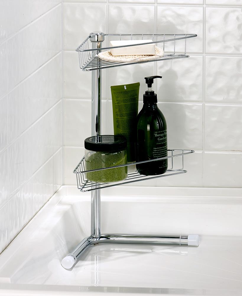 corner bathroom storage