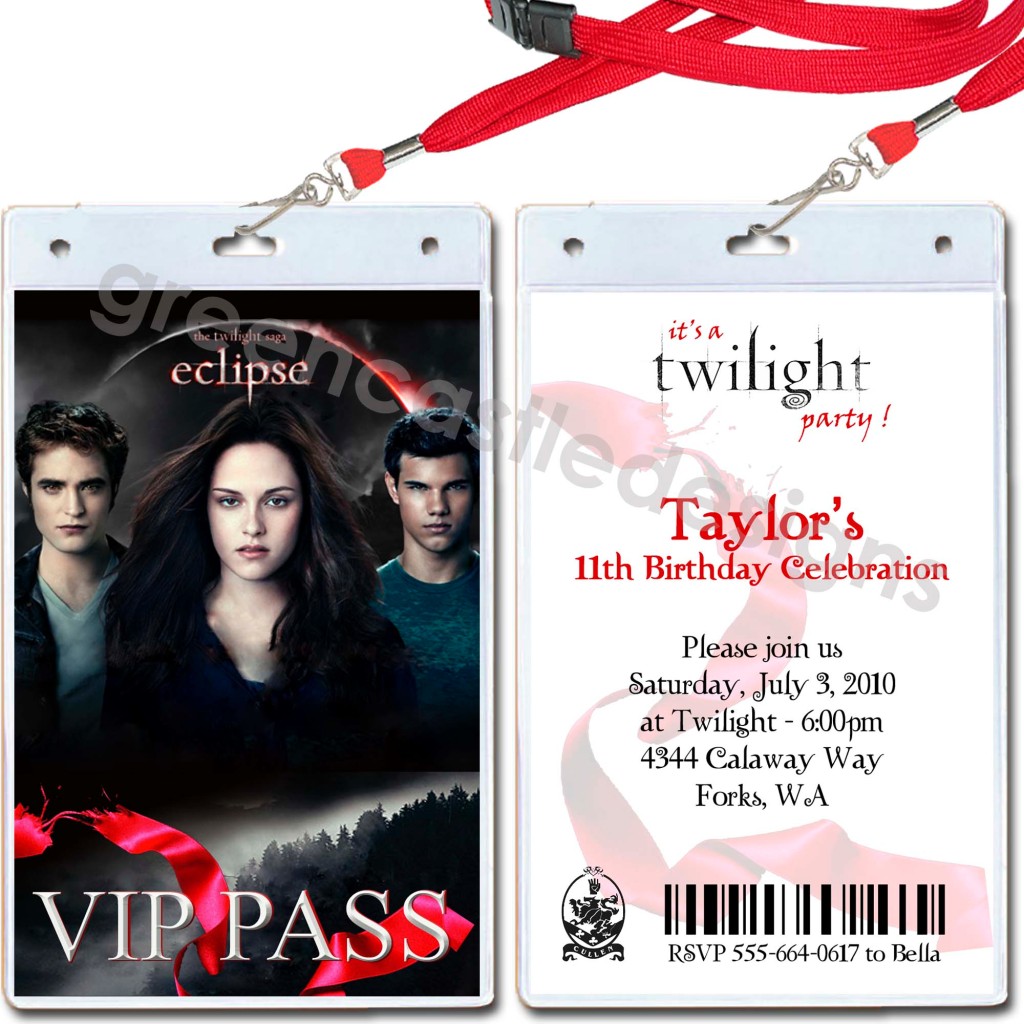 Eclipse Party Invitations 7