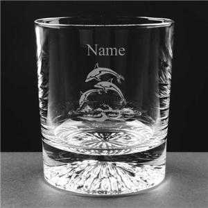 Crystal whisky glass 80th birthday gift 8cm whisky glass 80th gift //him PGI392O
