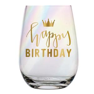 チャングンソク 32th Anniversary Birthday Wine Wine Glass Happy Birthday Size 3.5in x 5in H / 20 oz Pack of