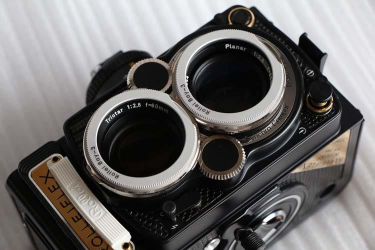 UV Filter / Lens Hood for Rolleiflex Bay III 3 2.8F 2.8D 2.8E 2.8C 2