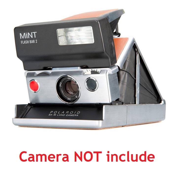 one step polaroid land camera flash bar