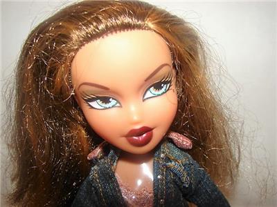 bratz doll with brown hair