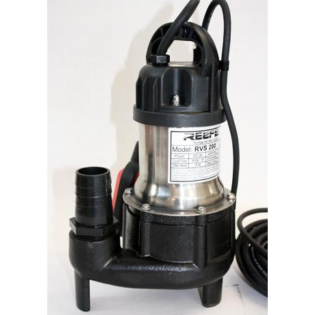 Reefe RVS200 Submersible Sump Pump -: Dirty Water, Grey ...