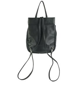 RENATO ANGIバック NWT Black RENATO ANGI Buttery Leather Shoulder Backpack Purse