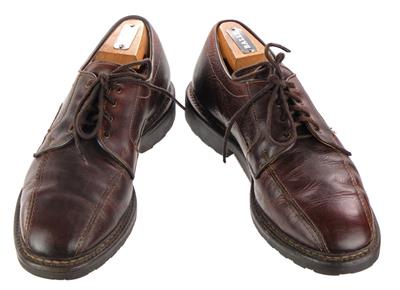 Dark Brown ALLEN EDMONDS Mapleton Oiled Leather Oxford Dress  display picture 3