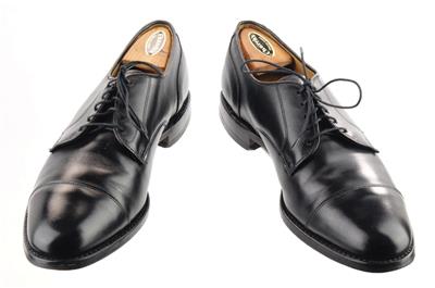 靴 Allen Edmonds Margate  dress shoe 10 D ALLEN EDMONDS MARGATE Black Leather Captoe Oxford Dress