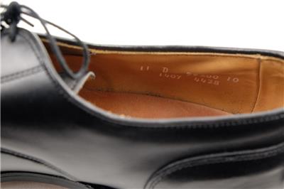 ALLEN EDMONDS MARGATE Black Leather Captoe Oxford Dress