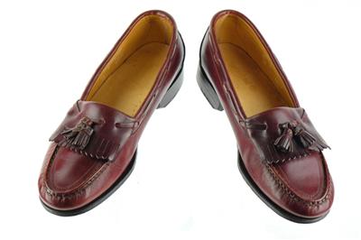 Vintage TIMBERLAND Leather Kiltie Tassel Moccasin Loafers 10  display picture 1