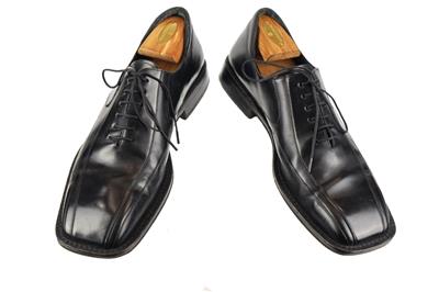 MEZLAN Sz. 10 M Square Toe Bicycle Toe Oxfords Dress Shoes  display picture 3