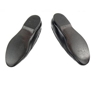 SANTONI Sz. 10.5 D Moccasin Loafers Dress Shoes Black  display picture 3