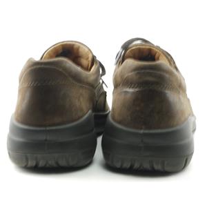 Ecco Shoes Mens Moc Toe Oxford Size 42 Brown With Flower Laces EXC Dk Brown ECCO Moc Toe Nubuck Leather Oxford Casual Shoes  main image 2