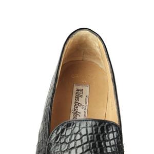 Vintage Crocodile Loafers Wilkes Bashford GRAVATI for WILKES BASHFORD Size 8.5 Brown Textured  main image 3