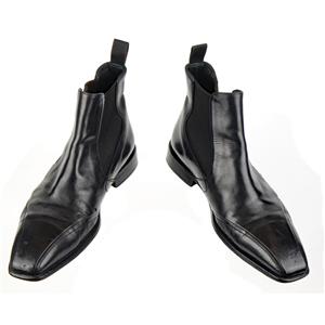 HUGO BOSS Sz. 7 UK 8 US Ankle Boots Slip-On Men display picture 3