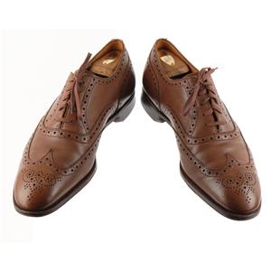 EDWARD GREEN for NORDSTROM Chestnut Oxford Dress Shoes 11.5  display picture 3