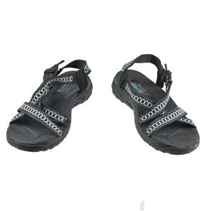 SKECHERS Outdoor Lifestyle Strappy Sandals Black / Gray Sz  display picture 2
