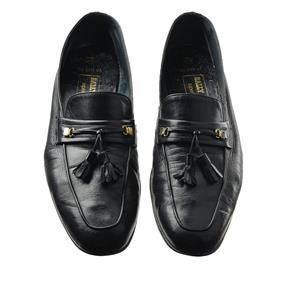 BALLY SUISSE Superleggero Loafers Dress Shoes Tassel Sz. 8.5  display picture 1