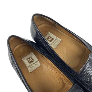 BRUNO MAGLI Vintage Genuine Iguana Loafers, Made in Italy, Size 10.5 BRUNO MAGLI Tassel Loafers Dress Shoes Genuine Iguana Sz  main image 4