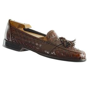 BRAGANO for COLE HAAN Tassel Loafers Shoes Sz. 9 M Woven  display picture 1