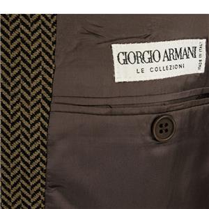GIORGIO ARMANI Le Collezioni Blazer Sports Coat 40 R Beige Brown