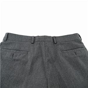 EMPORIO ARMANI Dress Pants Dark Gray Wool Warm 33 x 31 ITALY Mens